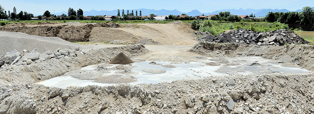 Entsorgung von Aushubmaterial Betonbruch und Asphalt in Bruckmühl